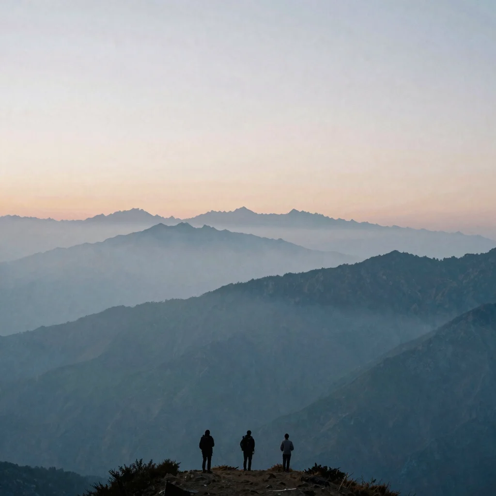 पूून हिल की सुबह का इंतज़ार / Waiting for Poon Hill